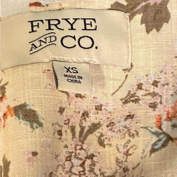 NWT Frye and Co. Lightweight Cropped Navy Blue XS Jacket - Picture 6 of 8